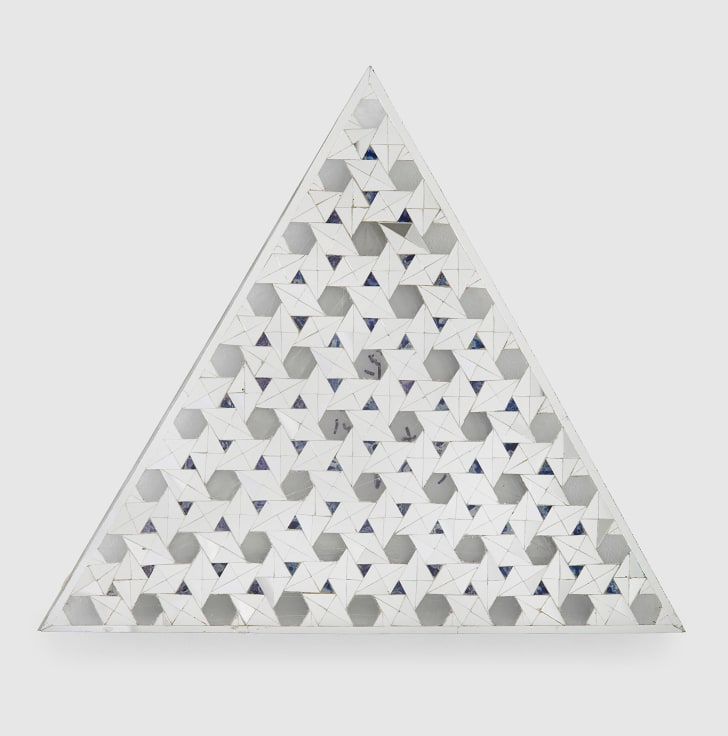 Image of MONIR SHAHROUDY FARMANFARMAIAN's Untitled Triangle 2, 2016