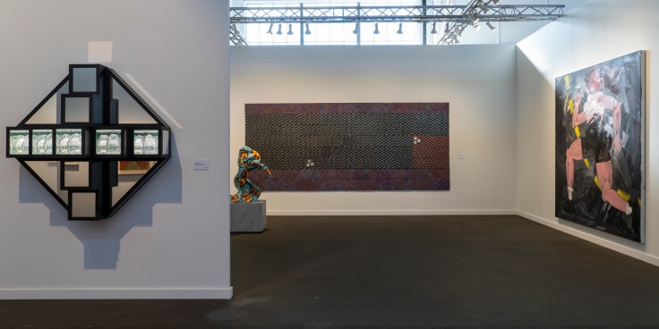 Installation view, James Cohan at FOG Design + Art, Booth 309, San Diego, CA, January 19 - 23, 2022