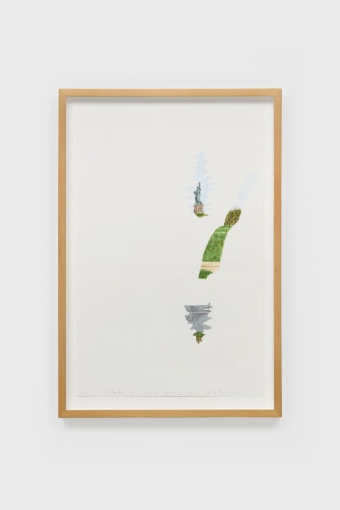 SPENCER FINCH, Statue of Liberty from Liberty State Park, NJ, 2025