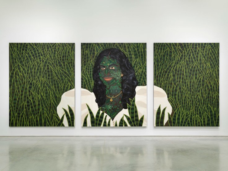 Installation view, Kelly Sinnapah Mary,&nbsp;everything slackens in a wreck,&nbsp;Ford Foundation Gallery, New York, NY, June 1, 2022 - August 20, 2022. Photo courtesy of Ford Foundation Gallery.