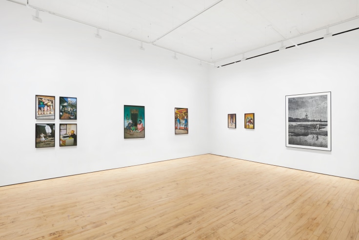 Installation view: Gauri Gill: A Time to Play: New Scenes from Acts of Appearance