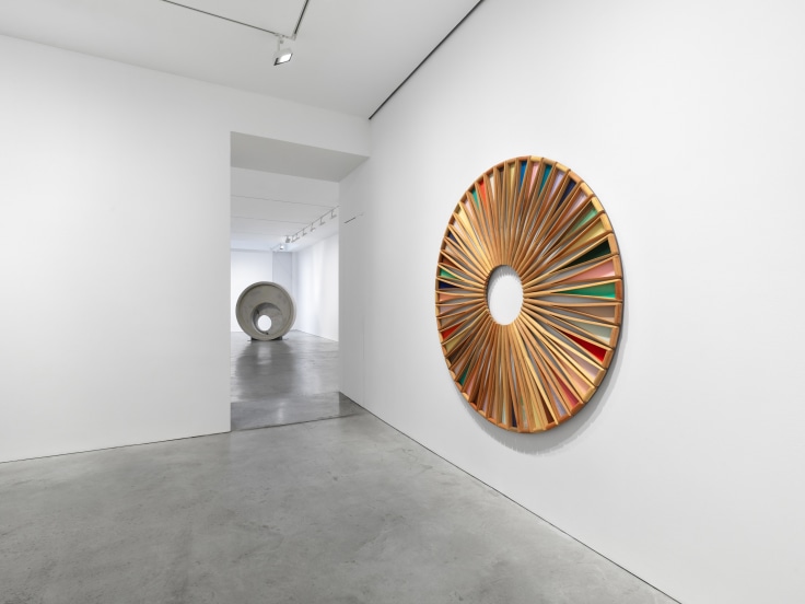 Installation view, Alexandre da Cunha, These Days, James Cohan, 48 Walker Street, New York, NY, October 25 - December 21, 2024.