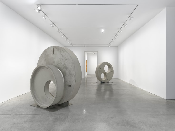 Installation view, Alexandre da Cunha, These Days, James Cohan, 48 Walker Street, New York, NY, October 25 - December 21, 2024.