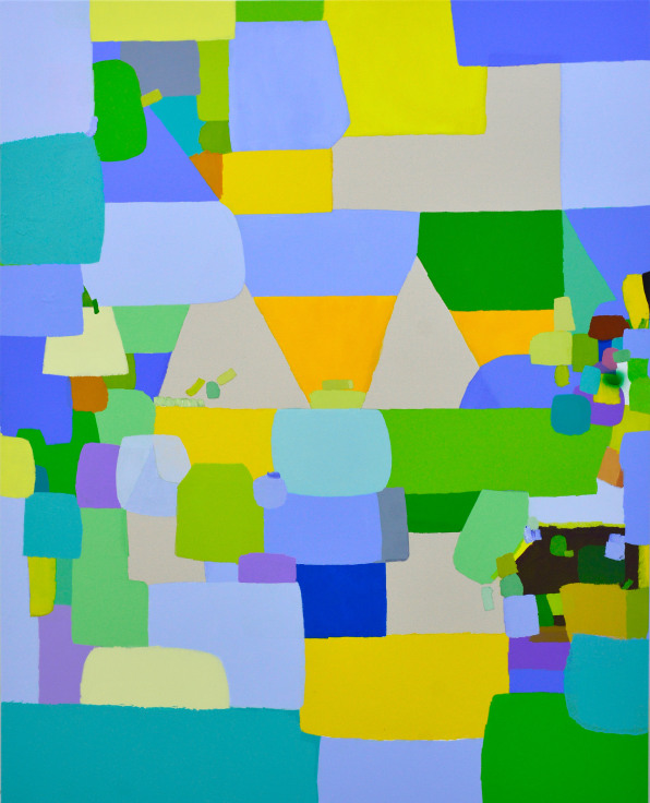 Image of FEDERICO HERRERO's Landscape with Pyramids, 2018