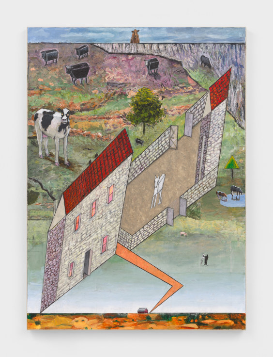 Image of MERNET LARSEN's &quot;Cows Coming Home,&quot; 2024