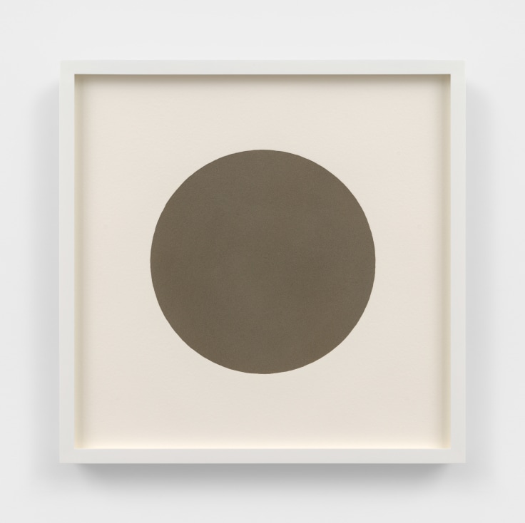 KATIE PATERSON O IX, 2024 Mixed media using pigment drawn from the Earth&rsquo;s strata, from core to surface 20 1/8 x 20 1/8 in 51 x 51 cm Series of 6 plus 2 artist's proofs (#4/6) (JCG17894)  KATIE PATERSON O IX, 2024 Mixed media using pigment drawn from the Earth&rsquo;s strata, from core to surface 20 1/8 x 20 1/8 in 51 x 51 cm Series of 6 plus 2 artist's proofs (#4/6) (JCG17894)