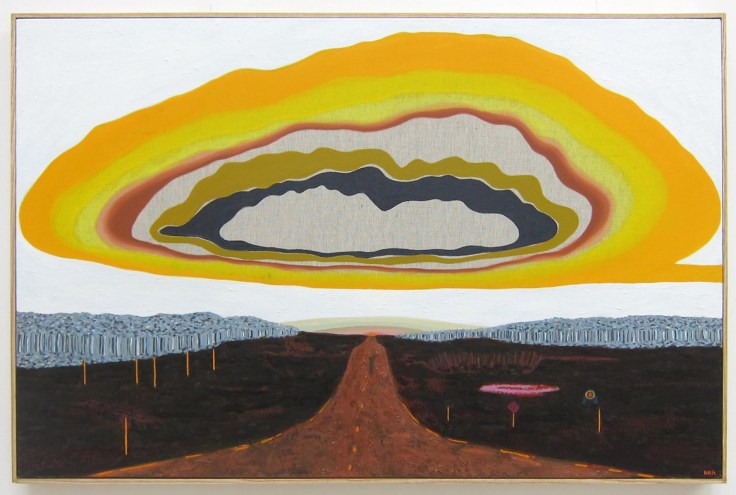 , WILLIAM MONK, Furthur!, 2014 Oil on canvas 25 9/16 x 39 5/16 in.