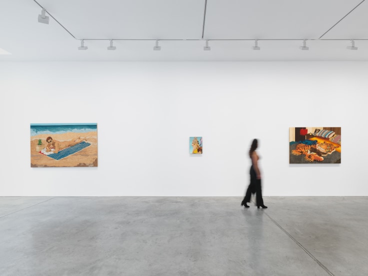 Installation view, Alison Elizabeth Taylor: These Days, James Cohan, 48 Walker Street, NY, May 17 - June 24, 2023