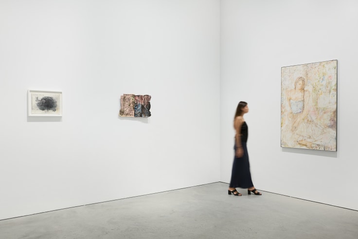 Installation view, Mother Lode: Material and Memory, James Cohan, 48 and 52 Walker St, New York, NY, June 21 - July 26, 2024