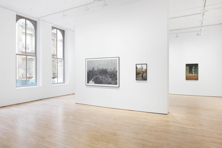 Installation view: Gauri Gill: A Time to Play: New Scenes from Acts of Appearance