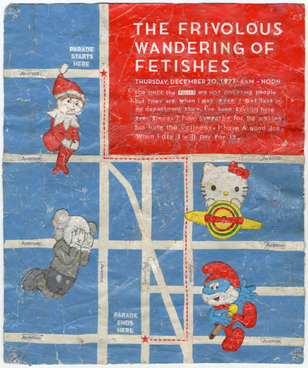 Image of SIMON EVANS's The Frivolous Wandering of Fetishes, 2013