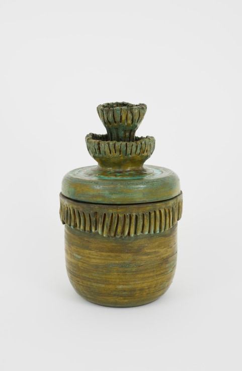 Sin T&iacute;tulo (Untitled), Lidded Vessel, 1972&nbsp;, Glazed Ceramic&nbsp;