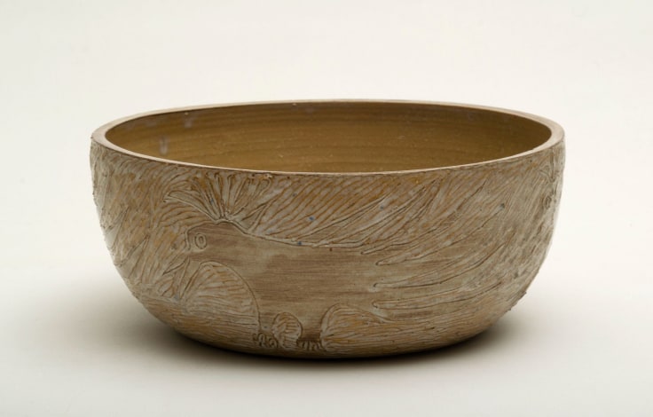 IOmage of TECLA TOFANO  Sin Título (Untitled), Bowl with Sgraffito, 1972