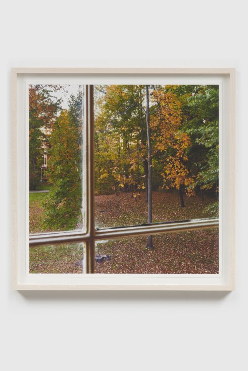 Image of one of the photographs making up SPENCER FINCH's The Outer - from the Inner (Emily Dickinson’s bedroom, dusk), 2018