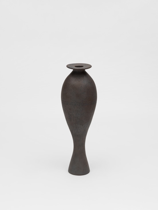 WAYNE NGAN, Thin Vase with Cast Iron Glaze, 2014
