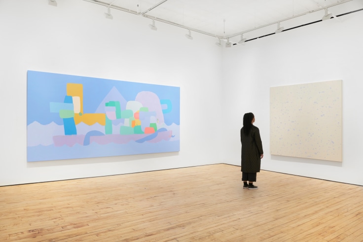 Installation view, Federico Herrero, James Cohan, 52 Walker Street, NY, May 12 - June 17, 2023