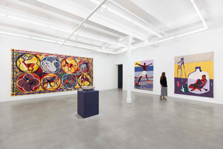 Installation view, Christopher Myers: Sing to Me of Many Turns, James Cohan, 291 Grand Street, NY, September 21 - November 4, 2023