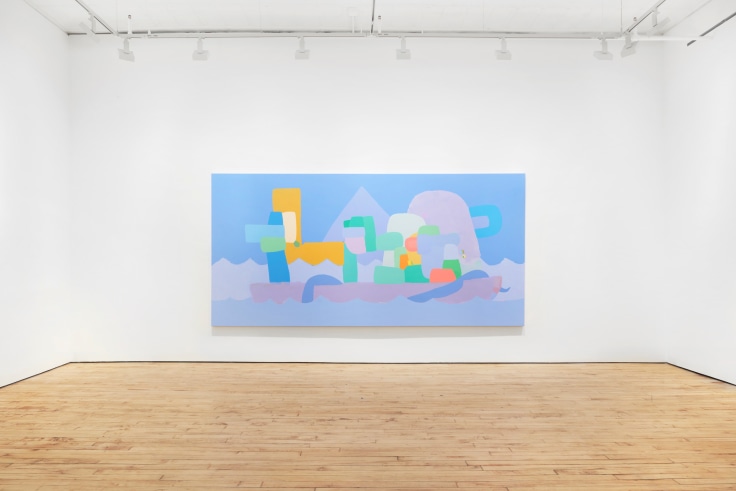 Installation view, Federico Herrero, James Cohan, 52 Walker Street, NY, May 12 - June 17, 2023