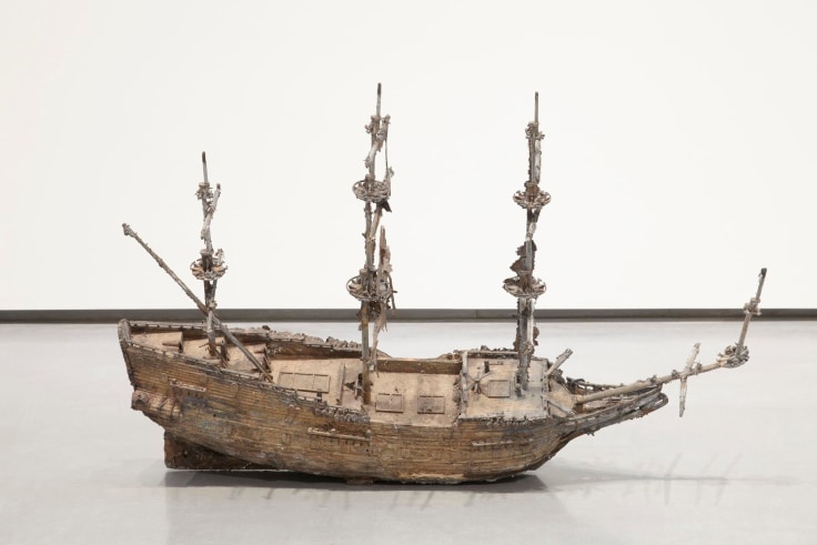 statue of a ship