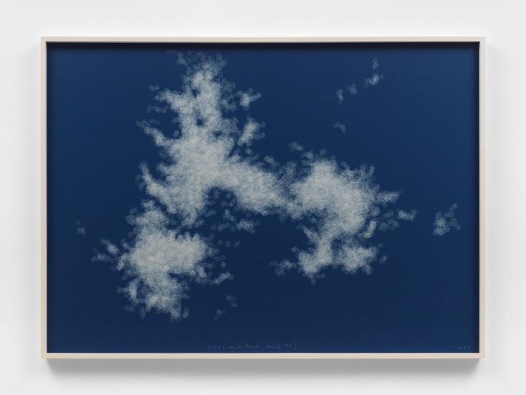Image of SPENCER FINCH's Cloud (cumulus fractus, Marfa, TX), 2023.