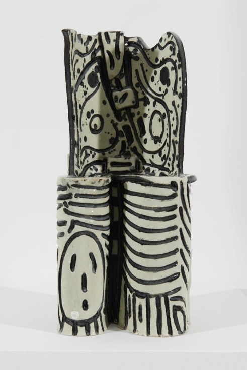 LEE MULLICAN Untitled, 1985 Fired and glazed ceramic