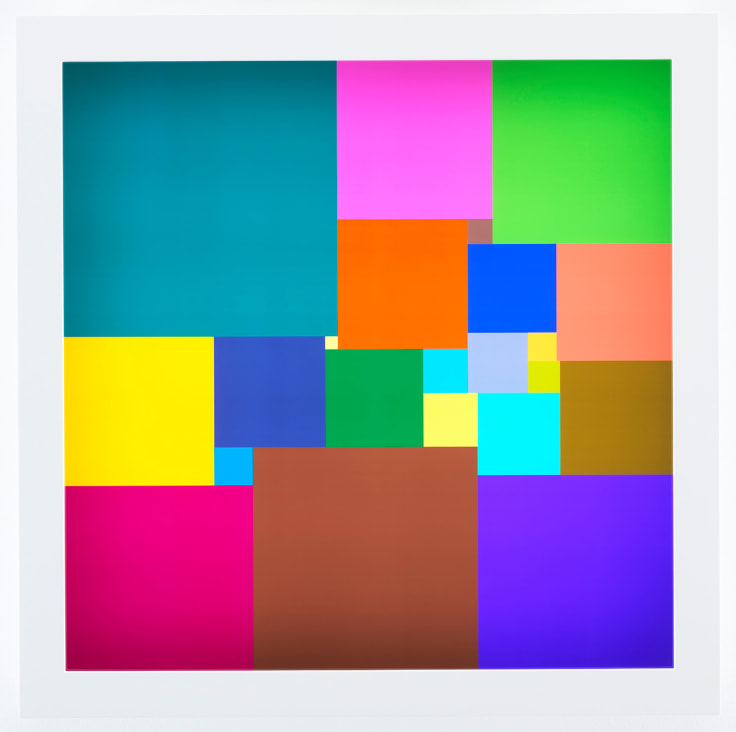 Image of SPENCER FINCH's Squared Square (22), 2018