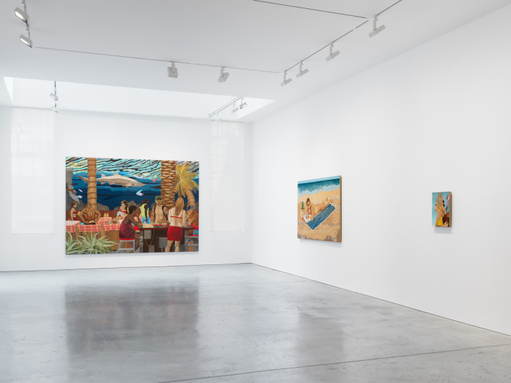 Installation view, Alison Elizabeth Taylor: These Days, James Cohan, 48 Walker Street, NY, May 17 - June 24, 2023