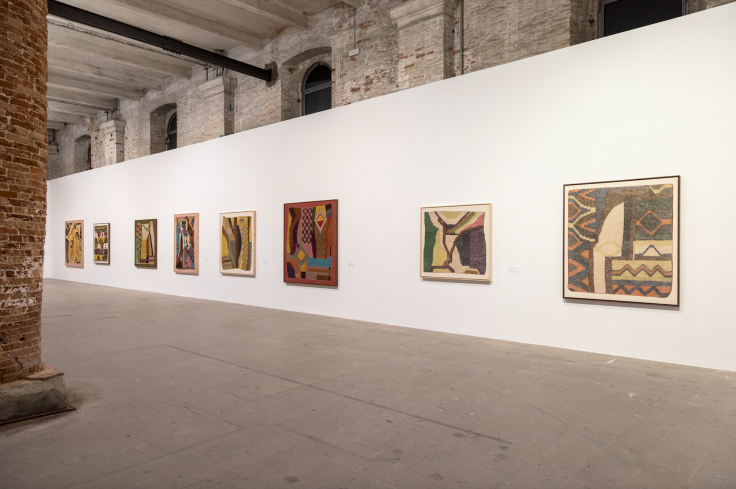 Installation view, Claudia Alarcón & Silät in the Arsenale, Venice Biennale, Italy, April 20 - November 24, 2024. Photo by Marco Zorzanello.