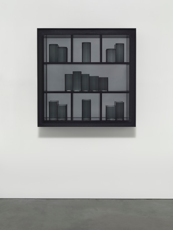 JOSIAH MCELHENY, Grey Prism Painting III,&nbsp;2015