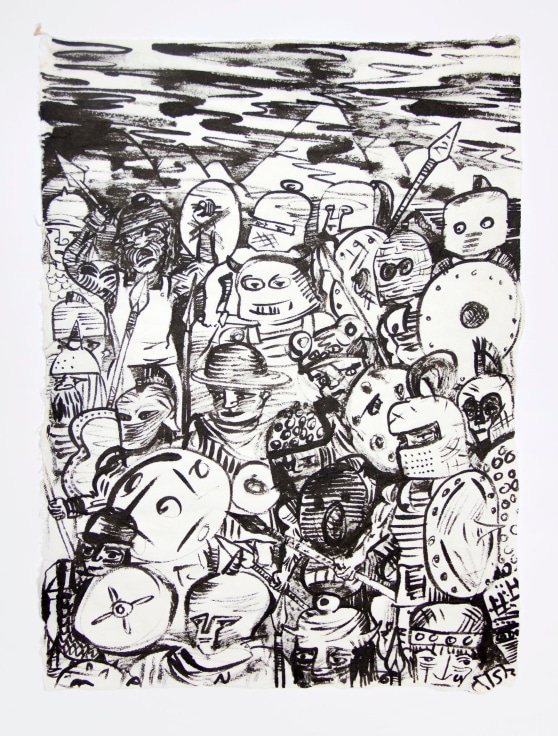 Image of KIRK MANGUS's The Gang, 1990