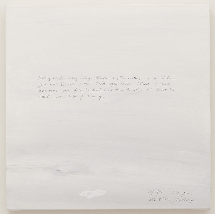 Image of BYRON KIM's Sunday Painting 10/7/12, 2012