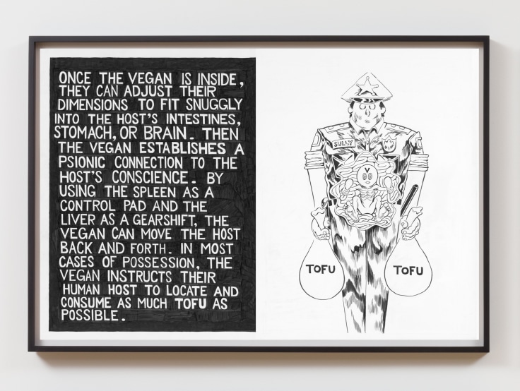 Image of TRENTON DOYLE HANCOCK's Trenton Doyle Hancock Presents The Moundverse, Chapter 2: Veganism, 2020