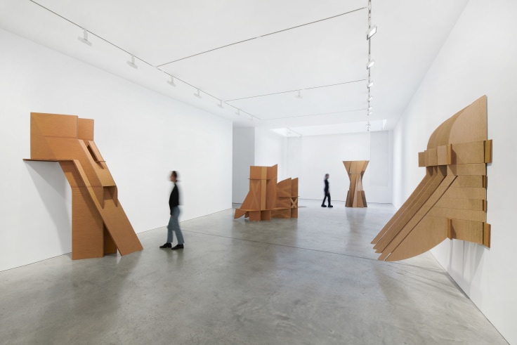 Installation view,&nbsp;Diane Simpson: 1977-1980,&nbsp;James Cohan, 48 Walker, New York, NY, February 15 - March 23, 2024.