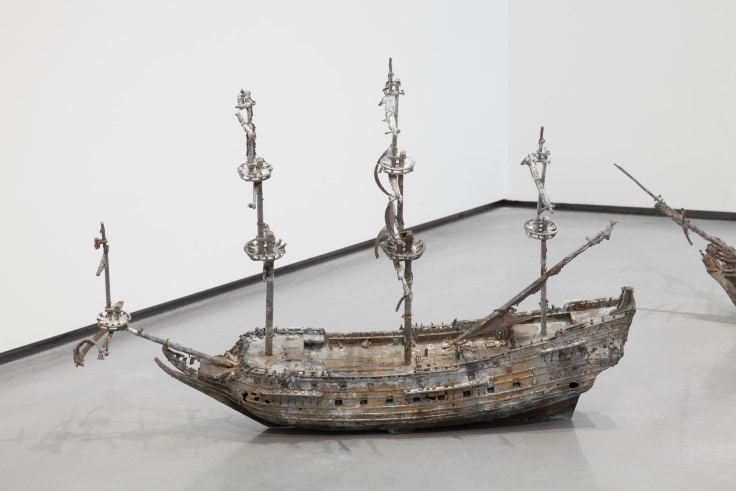 statue of a ship
