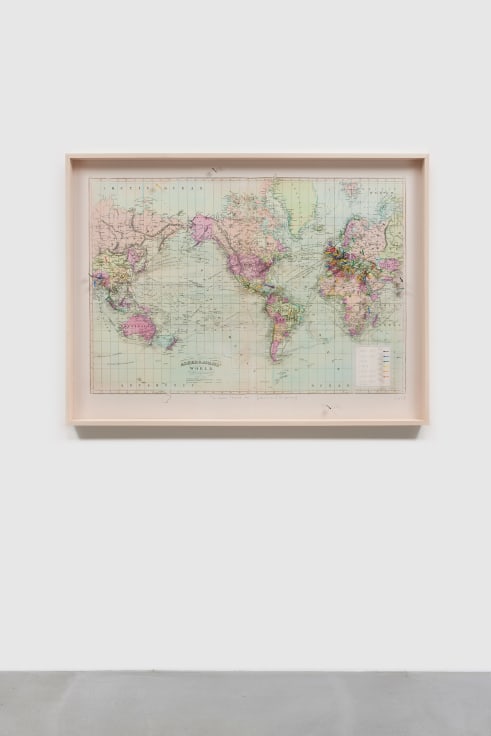 Image of SPENCER FINCH's In lands I never saw (places in E. D. poems), 2018