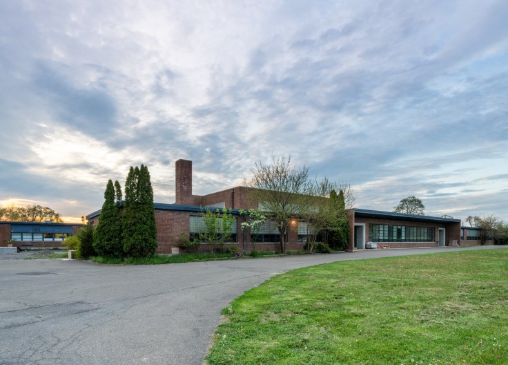 Exterior of The Campus, Claverack, NY, May 2024. Photo by Yael Eban &amp;amp; Matthew Gamber.