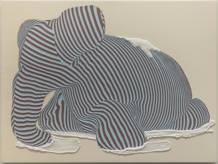 Image of ALEX DODGE's The music stops,&nbsp;2016