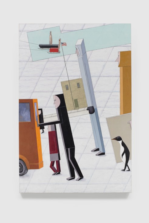 MERNET LARSEN Departure (after El Lissitzky), 2019