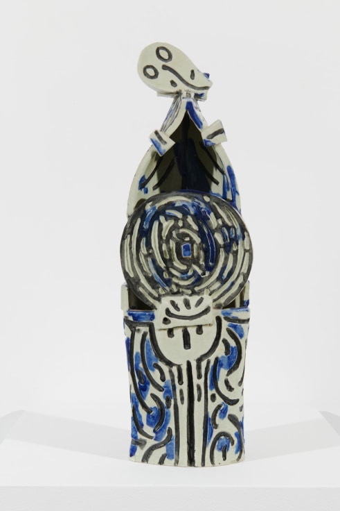 LEE MULLICAN Untitled, 1985 Fired and glazed ceramic