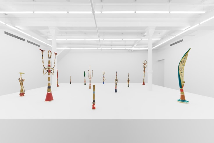 Installation view,&nbsp;Mestre Didi, James Cohan, 291 Grand Street, New York, NY, September 3 - October 26, 2024.