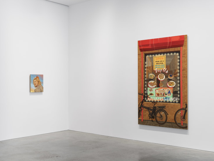Installation view, Alison Elizabeth Taylor: These Days, James Cohan, 48 Walker Street, NY, May 17 - June 24, 2023