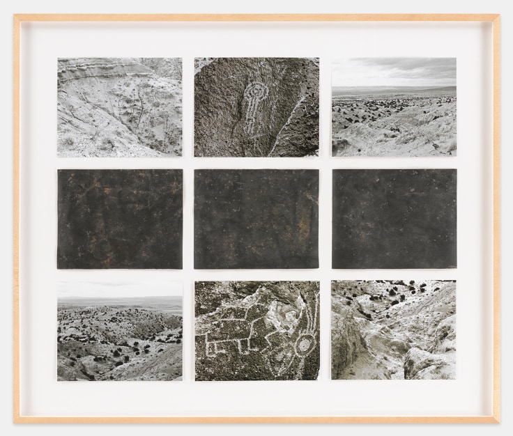 Image of MICHELLE STUART's Petroglyph, Three Rivers, New Mexico, 1978
