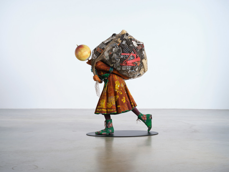 Image of YINKA SHONIBARE, CBE's Earth Kid (Girl) II, 2022