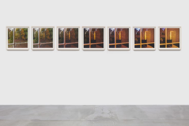 Image of SPENCER FINCH's The Outer - from the Inner (Emily Dickinson’s bedroom, dusk), 2018
