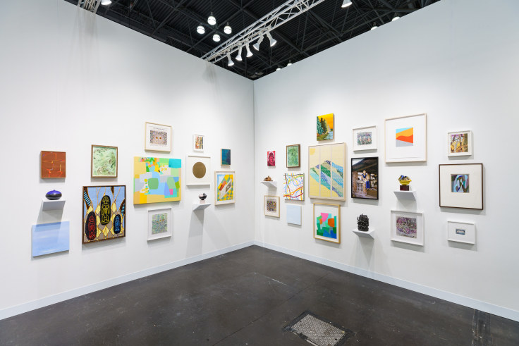 Installation view, James Cohan at The Armory Show, Booth 224, Javits Center, New York, NY, September 5-8, 2024. Photo by Silvia Ros.