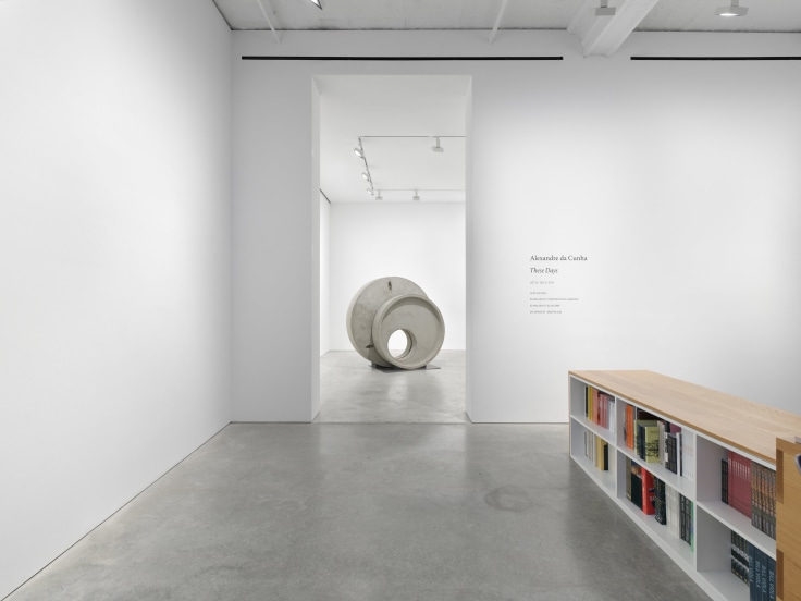 Installation view, Alexandre da Cunha, These Days, James Cohan, 48 Walker Street, New York, NY, October 25 - December 21, 2024.