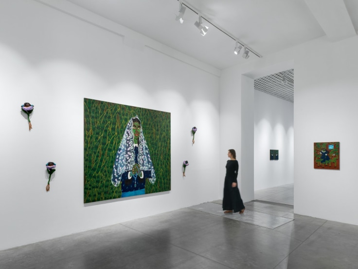 Installation view, James Cohan, 43 Rue de Montmorency St, Paris, France, October 20-26, 2025.