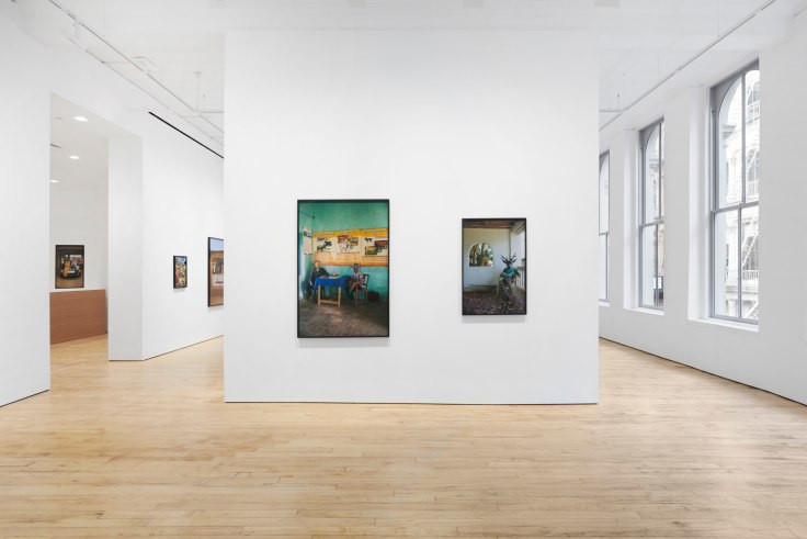 Installation view of Gauri Gill's A Time to Play: New Scenes from Acts of Appearance