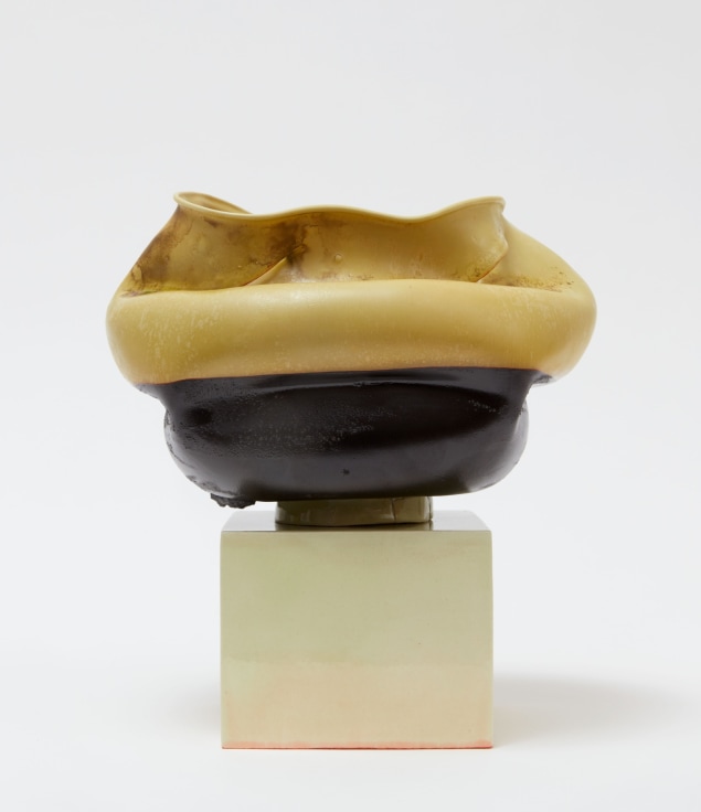 Image of work by Kathy Butterly made of porcelain, earthenware, glaze