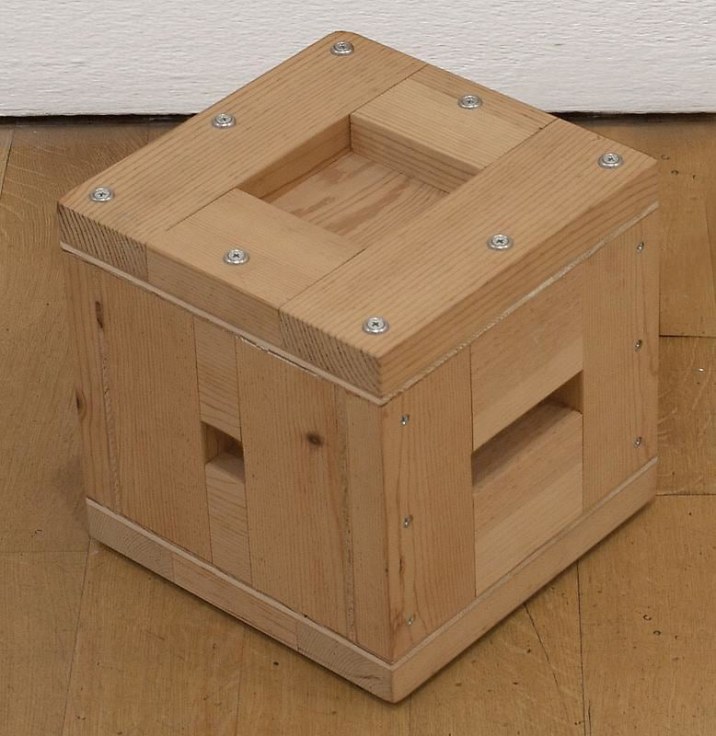 Image of RICHARD ARTSCHWAGER's Untitled (1000 Cubic Inches) 1996